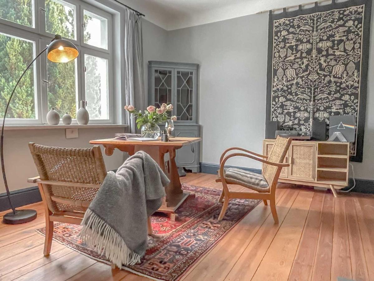Traumhaff Denkmalgeschuetzter Amalienhof Sauna, Offener Kamin, Hund Ahlbeck  Dış mekan fotoğraf