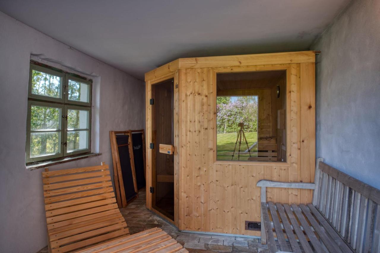 Traumhaff Denkmalgeschuetzter Amalienhof Sauna, Offener Kamin, Hund Ahlbeck  Dış mekan fotoğraf
